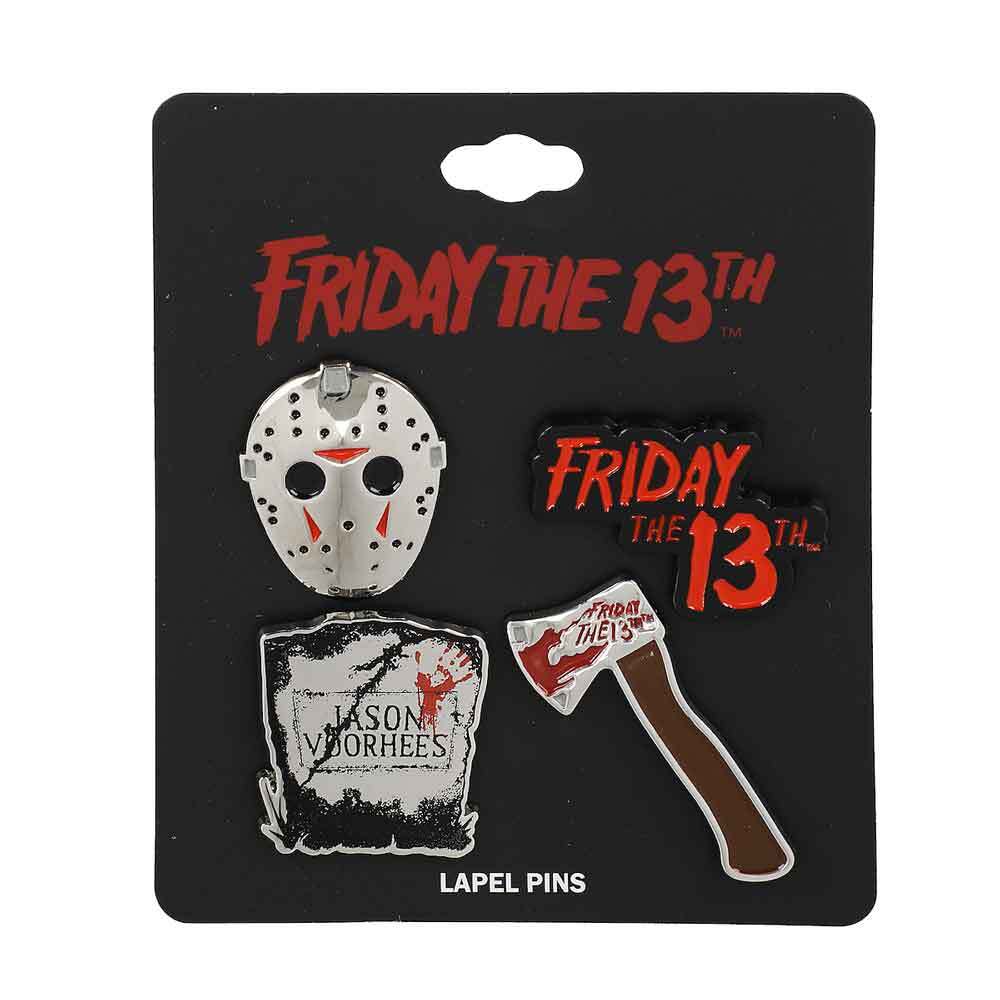 Friday The Th Jason Voorhees Lapel Pins Elm Street Toys