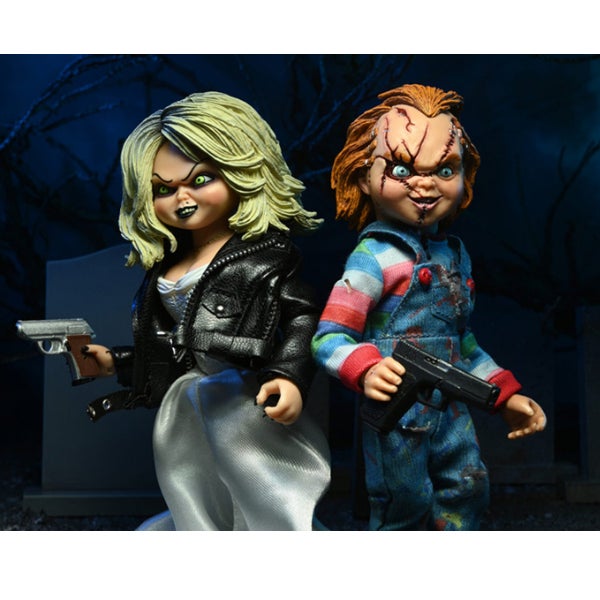 Bride of Chucky - Chucky and Tiffany Clothed Figure Two-Pack | Elm