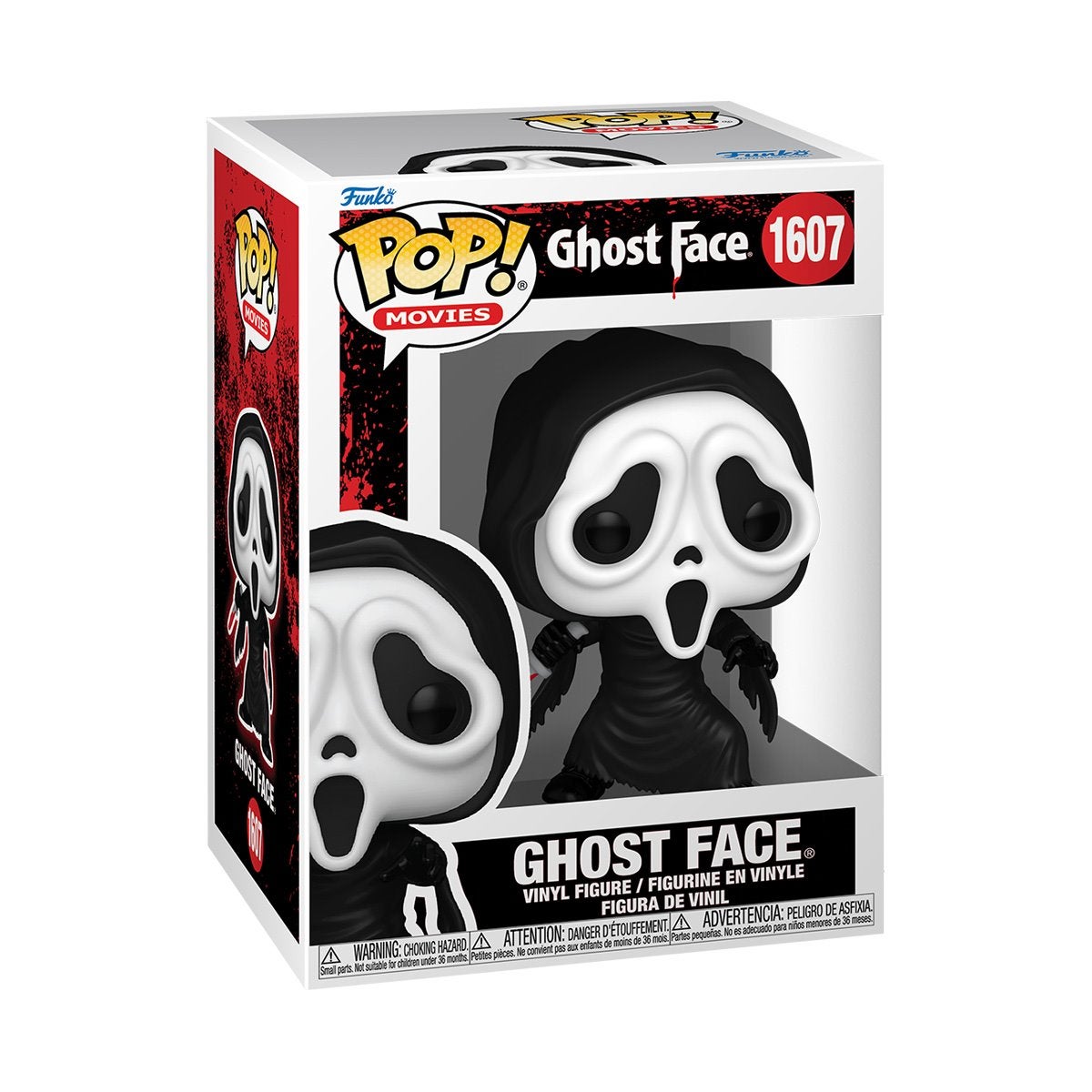 ゴーストフェイス ポップコーン バケツ スクリーム USJ GHOSTFACE Fun World 25th Anniversary Ghost Face SCREAM Mask : Amazon