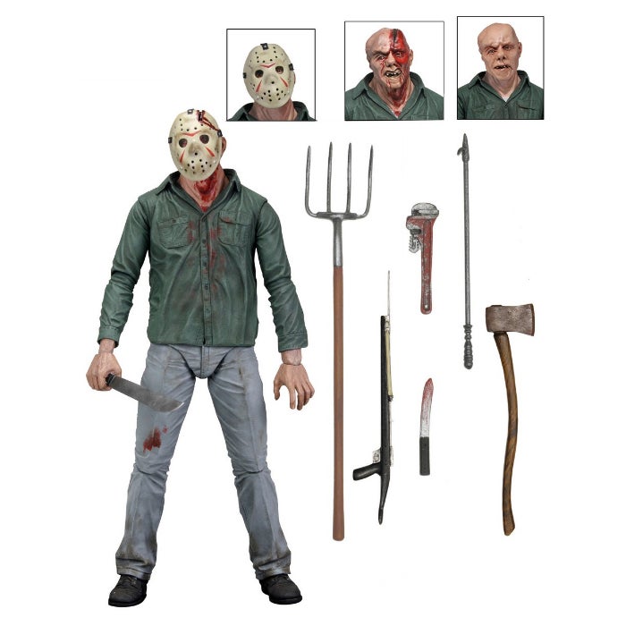 13体　プライズ　フィギュア　セット NECA Friday the 13th Part 3 Jason Ultimate 7-Inch Scale Action