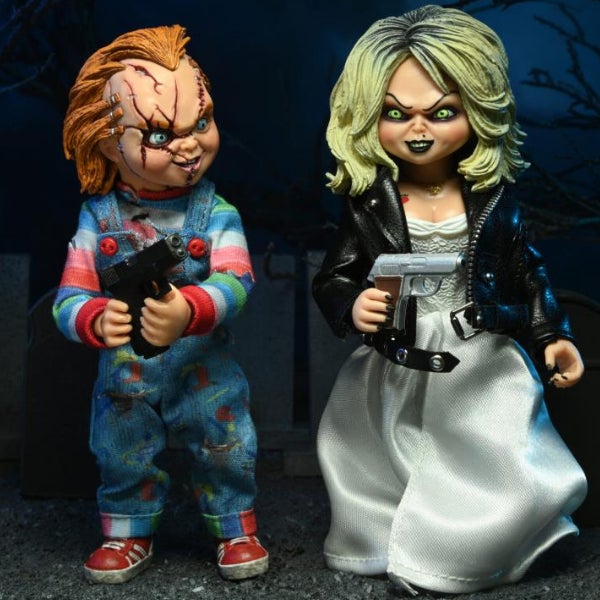 Bride of Chucky - Chucky and Tiffany Clothed Figure Two-Pack | Elm