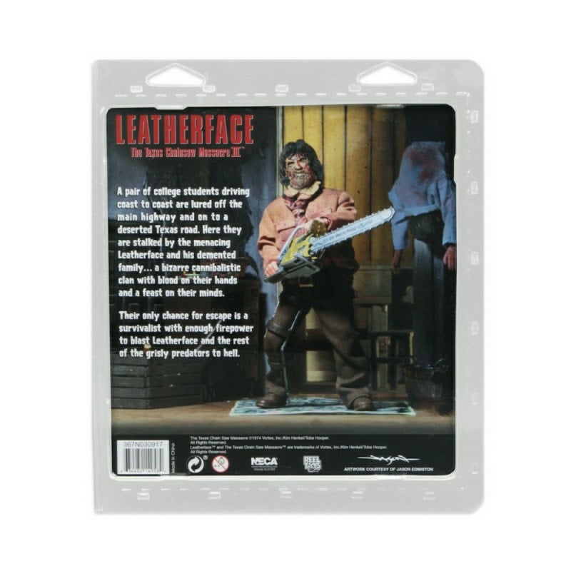 Texas Chainsaw Massacre 3 – 8” Clothed Action Figure – Leatherface | Elm  Street Toys