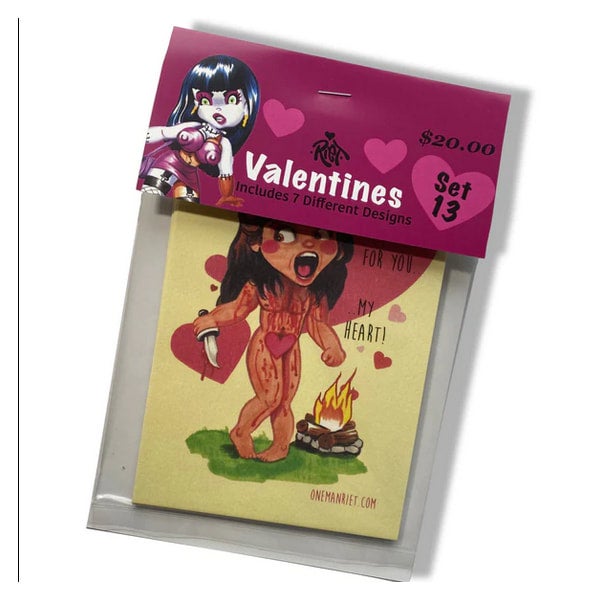 Halloweentown Store: Set 9: Horror Valentines Cards