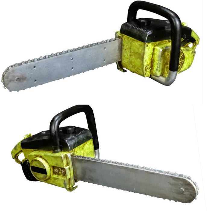 Animated online Chainsaw WITH MOVING BLADE AND SOUNDS